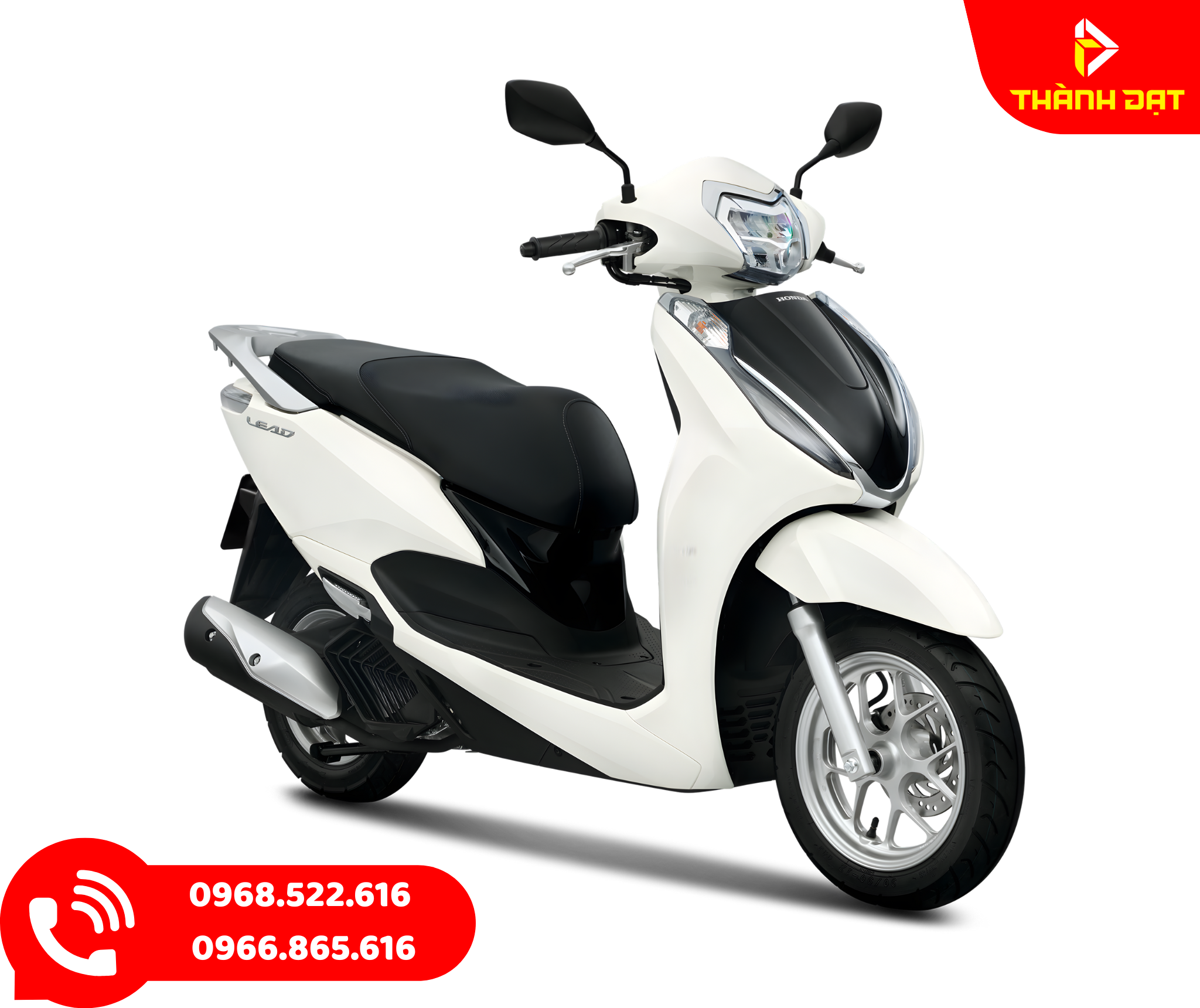 TVS Dazz 110 trắng hồng